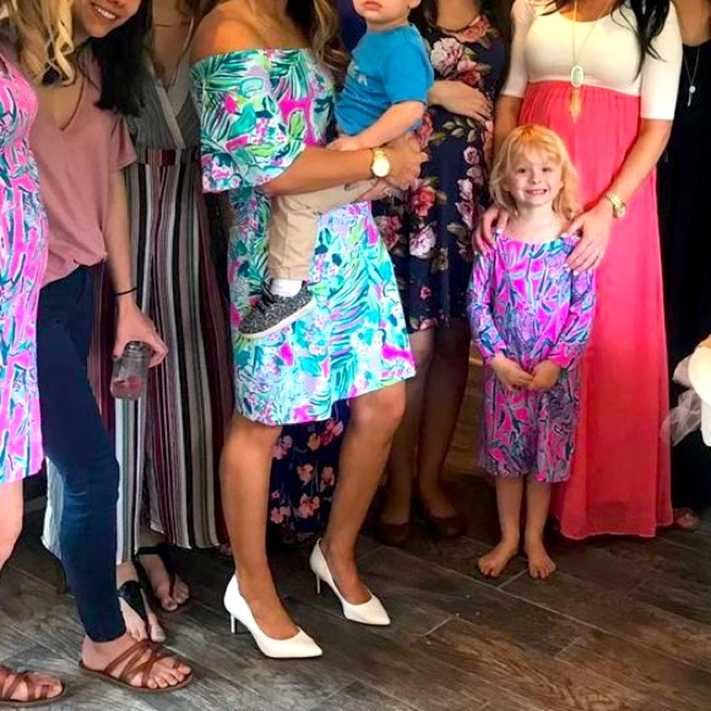 Lilly Pulitzer Off the Shoulder Dress - S